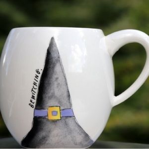 Rae Dunn Bewitching Mug Witch Hat Artisan Collection by Magenta 2018 Halloween